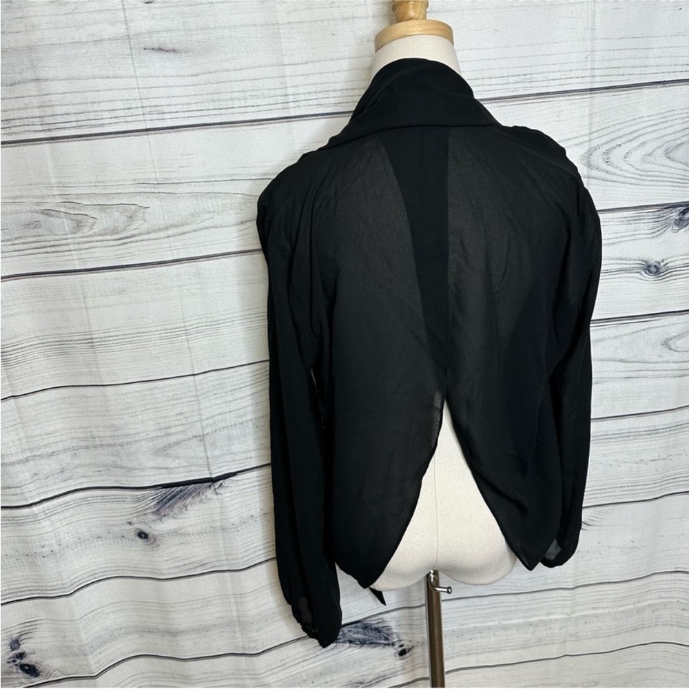 GOOD AMERICAN The Old Hollywood Open Back Blouse 4 / XL - Picture 4 of 6